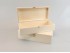 Caja de madera 33x12x8 cm. c/bisagra y broche Ref.C6MF1