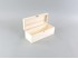 Wooden box 27x11x10 cm. with hinge and clasp Ref.C42