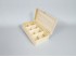 Caja de madera 29x15x8 cm. c/8 divisiones Ref.P35C47C