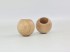 Bola de madera Ø60 mm. c/T.30x45 mm. Ref.372