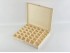Wooden box 40x33x6 cm. with 36 interior divisions Ref.1557