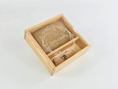 Pine box Photos 10x15 Methacrylate lid Ref.P00CF13M