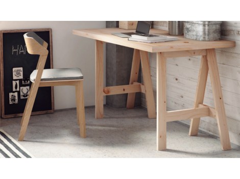 Wooden trestle for small spaces Ref.1343