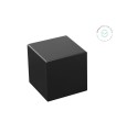 Square base 10x10x10 cm. black Ref.MS1A110