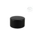 Round base Ø9x5 cm. black Ref.MS1A121