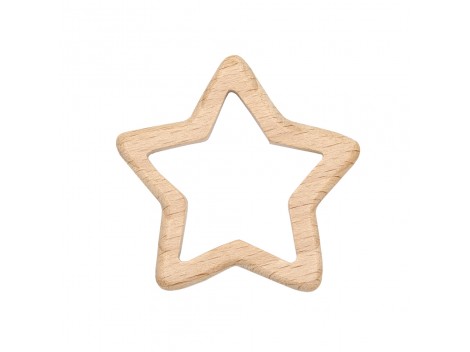 Estrella en madera de haya Ref.RM102