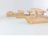 Natural wall coat rack 2, 3 and 4 Cloud hangers Ref.