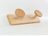 Natural wall coat rack 2, 3 and 4 hangers Circle Ref.855R