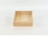 Caja de madera 18x17,5x5,5 cm. c/Tapa Metacrilato Ref.PCF13MS