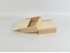 Caja de madera 17,5x17,5x5,5 cm. c/tapa madera Ref.P00CF3