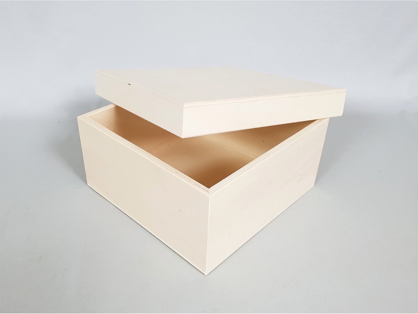 Caja de madera con tapa 10 x 30 cm