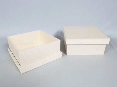 Square box with lid Ref.P00C20