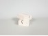 White wooden block 12x9x4 cm. Ref.P1005
