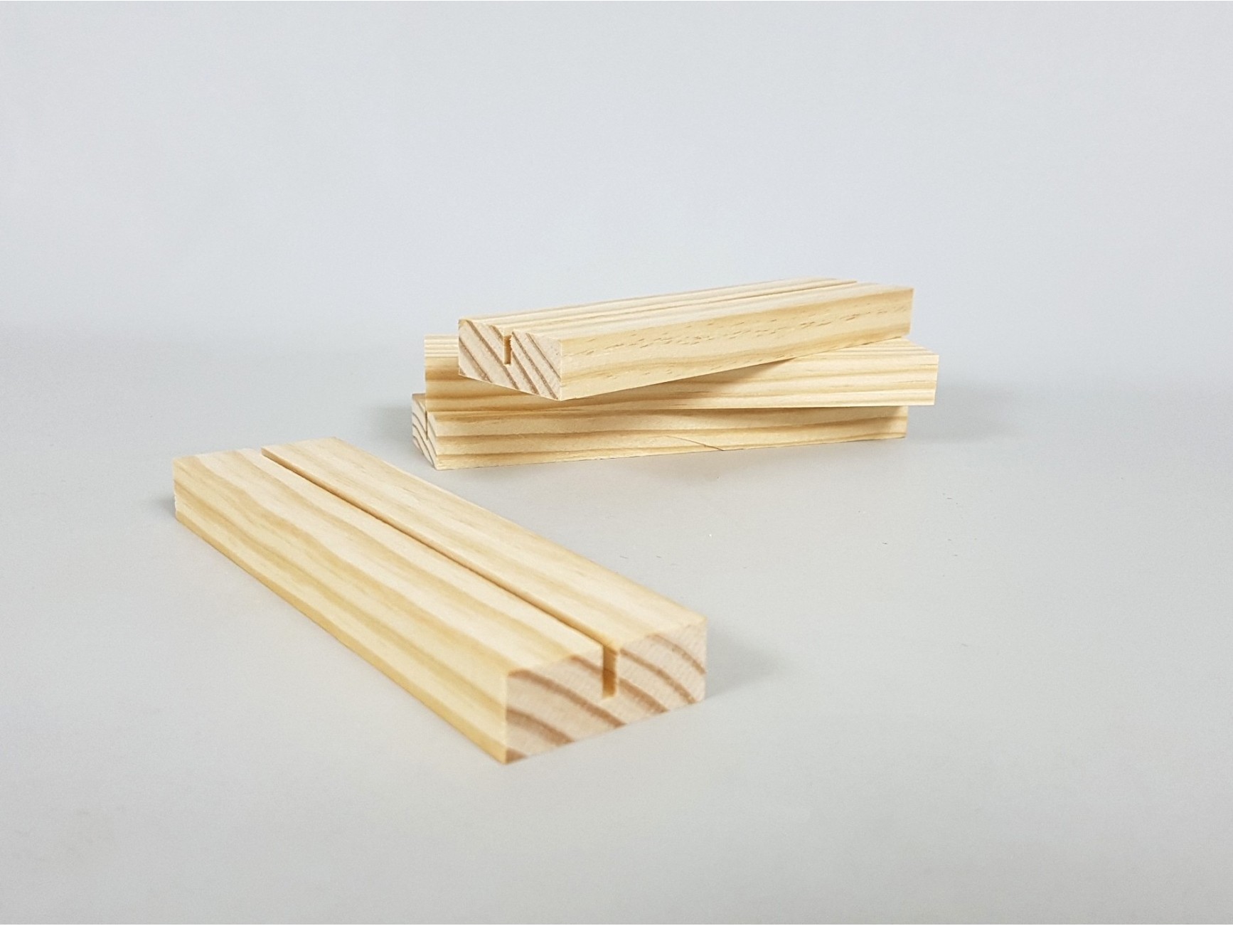  Paquete de 10 tacos de madera de 0.394 in x 1.575 in