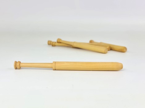 Smooth wooden bobbin 12 cm. Ref.CCXE04