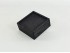 Black wooden box 13x13x6 cm. w/Frame Sliding Cover Ref.P00C01CN