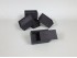Black wooden box 12x8x7 cm. with sliding lid Ref.1623