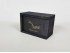 Black wooden box 12x8x7 cm. with sliding lid Ref.1623