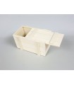 Caja de madera Tipo Embalaje 22x12x12 cm. c/tapa corredera Ref.PC10
