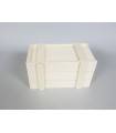 Wooden box Type Packaging 22x12x12 cm. with sliding cover Ref.PC10