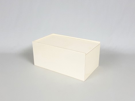 Caja madera 35x20x15 cm. c/tapa corredera Ref.PC61