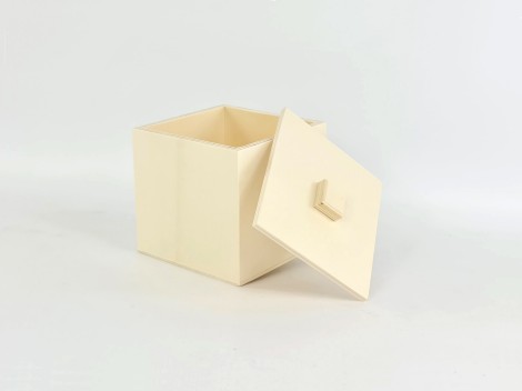 Cubic box with lid REF.P1985P
