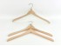 Natural wood hanger for adult clothing with ball Ref.VG2803