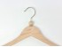Natural wood hanger for adult clothing with ball Ref.VG2803