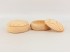 Round pine box Ø13.5x6 cm. with shape and lid Ref.AR7235