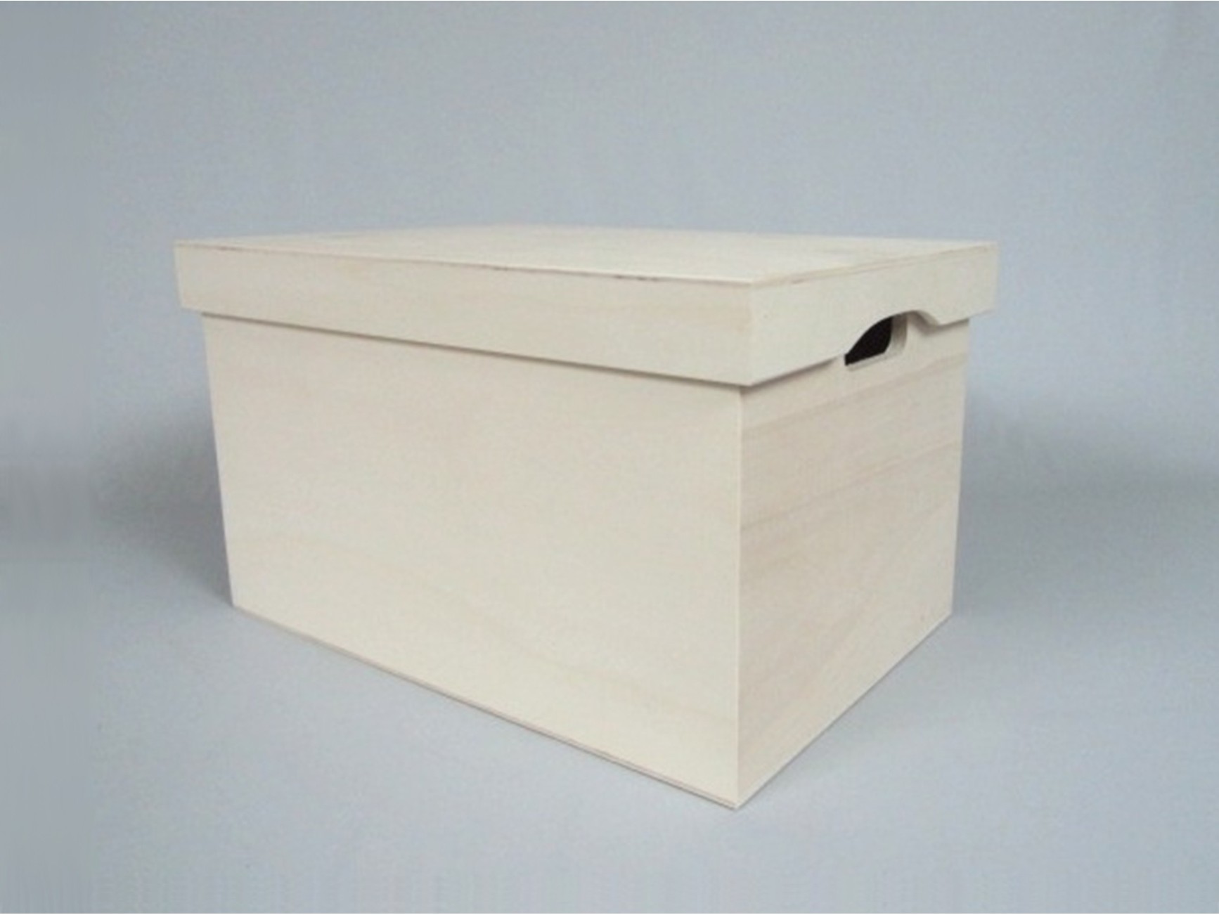 Caja de madera Grande 52x35x34 cm. c/tapa Ref.P00CA50 - Mabaonline