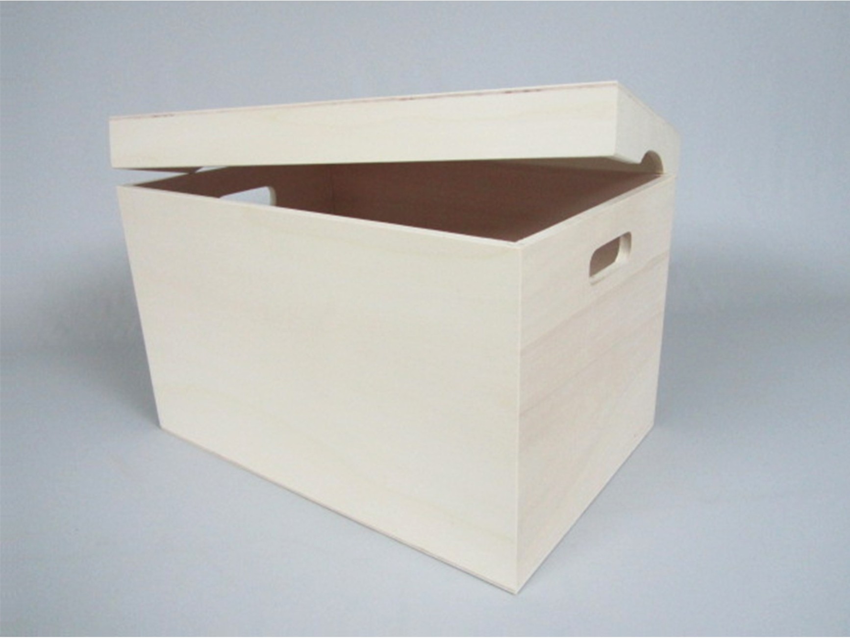 Caja de madera Cuadrada 25x25 cm. c/tapa 2 medidas Ref.P00C25 - Mabaonline