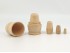 Set 5 unpainted Matryoshka dolls Ref.OP63772