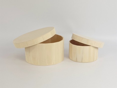 Round Box Candy Box 2 sizes Ref.G38