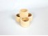Cubilete de madera pequeño Ø7x5 cm. Ref.1464