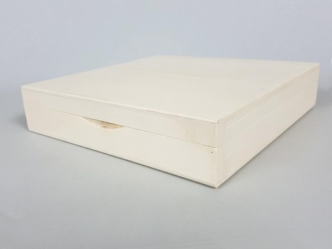 Caja de madera 23x23x5 cm. 25 divisiones Ref.AR1028.2
