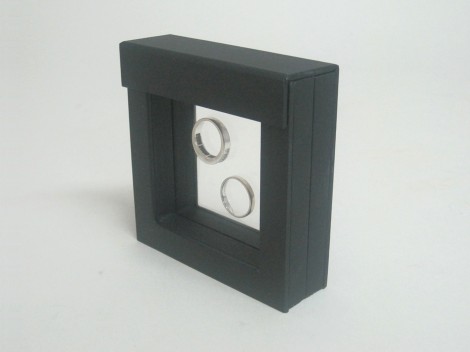 Caja Marco 10x10,5x3 cm. Ref. 4830