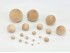 Wooden balls without drilling
