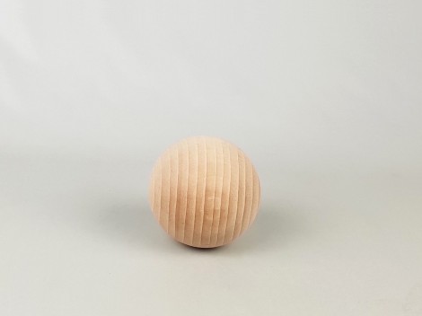 Bolas de madera Ø 80 mm.