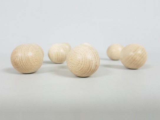 Wooden ball for table football Ø 33 mm. Ref.bolafutbolín