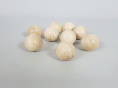 Bola de madera para Futbolín Ø33 mm. Ref.bolafutbolín