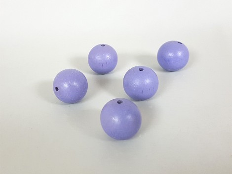 Bolas de madera de colores Ø20 mm. c/T.P. 3 mm. Ref.101