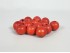 Bolas de madera Rojas Ø25 mm. c/T.P 6mm. / 100 uds.