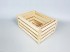 Pine wood basket box 3 sizes Ref.A362517