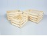Pine wood basket box 3 sizes Ref.A362517