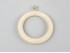 Wooden curtain ring with eyelet Ø6.5 cm. Ref.476C