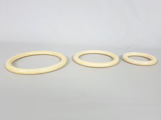 Small wooden hoops Ref.AR 0086