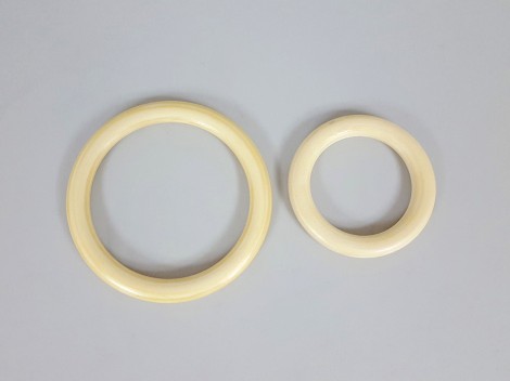 Small wooden hoops Ref.AR 0086