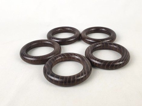 Aro de madera Ø 6 cm. barnizado Ref.136