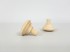 Small mushroom handle in beech Ø3 with spike Ref.11