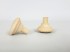 Small mushroom handle in beech Ø3 with spike Ref.11
